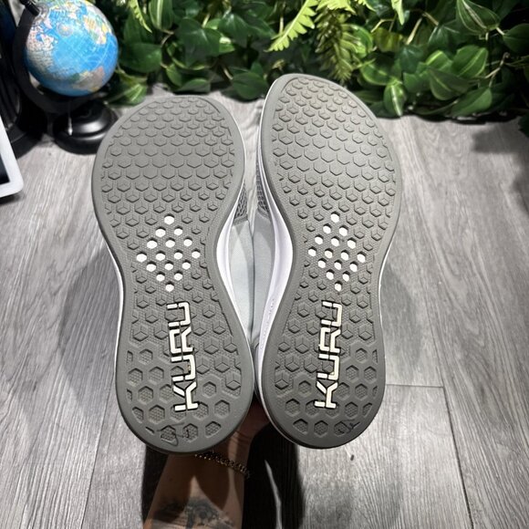 Kuru Atom Cloud Women's 8.5 Gray Comfort Mesh Walking Shoes Sneakers - Picture 7 of 9